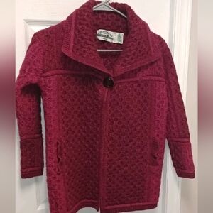 Aran Crafts wool cardigan